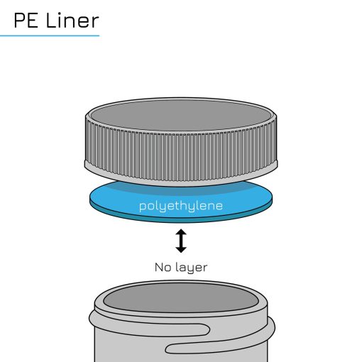 32-400 Silver Aluminum Screw Top Cap