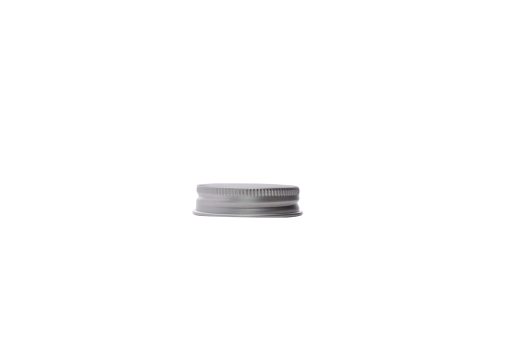 43-400 Silver Aluminum Screw Top Cap
