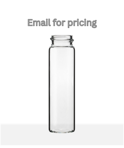 9 Dram Clear Borosilicate Glass Capsule Vial