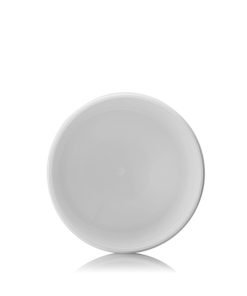 16 oz white PP plastic single wall jar with 89-400 neck finish