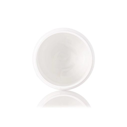 2 oz white PET plastic single wall jar with 48-400 neck finish