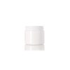 2 oz white PET plastic single wall jar with 48-400 neck finish