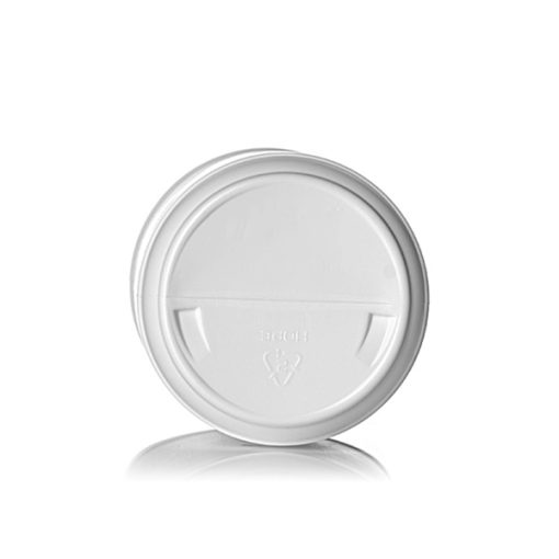 32 oz white HDPE plastic single wall canister with 89-400 neck finish