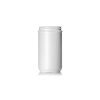32 oz white HDPE plastic single wall canister with 89-400 neck finish