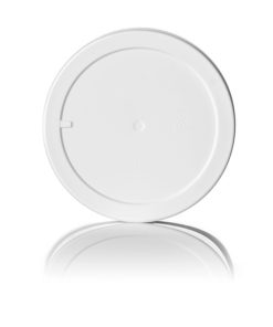 32 oz white PP plastic single wall jar with 120-400 neck finish