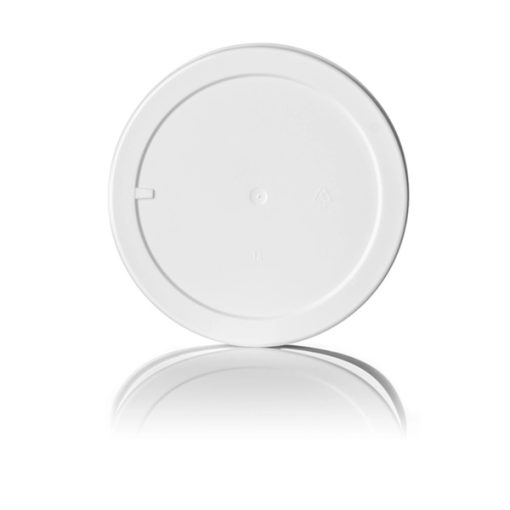 32 oz white PP plastic single wall jar with 120-400 neck finish