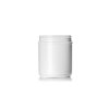55 oz white HDPE plastic wide-mouth container with 120 mm triple thread neck finish