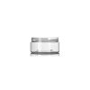 8 oz clear PET plastic single wall jar with 89-400 neck finish