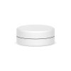 Round Child Resistant Screw Top Metal Tin – Matte White