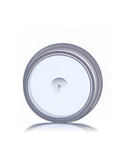 1/4 oz natural-colored PP plastic single wall jar with 33-400 neck finish