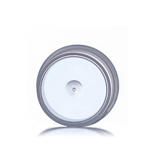 1/4 oz natural-colored PP plastic single wall jar with 33-400 neck finish