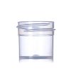 1/4 oz natural-colored PP plastic single wall jar with 33-400 neck finish