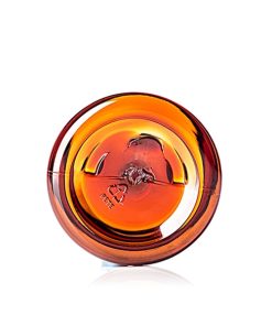 1 oz amber PET plastic single wall UV protection jar with 38-400 neck finish