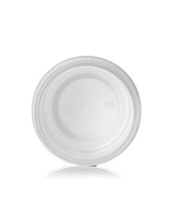1 oz frosted PP/PS plastic double wall round base jar with 53-400 neck finish
