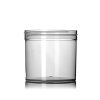 12 oz natural-colored PP plastic single wall jar with 89-400 neck finish