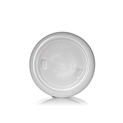 16 oz natural-colored HDPE plastic single wall jar with 89-400 neck finish
