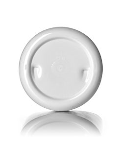 32 oz white PET plastic single wall jar with 89-400 neck finish