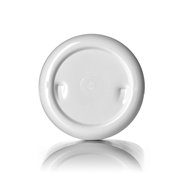 32 oz white PET plastic single wall jar with 89-400 neck finish