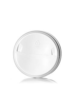 36 oz white HDPE plastic wide-mouth container with 120TT neck finish
