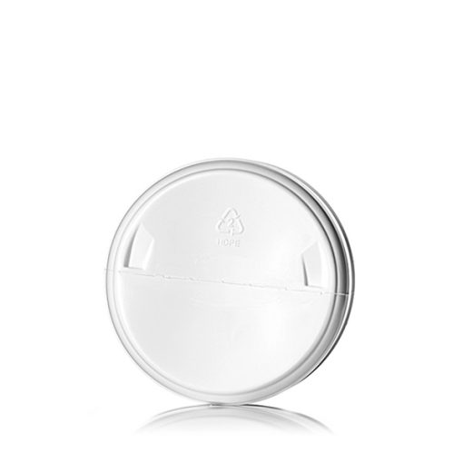 36 oz white HDPE plastic wide-mouth container with 120TT neck finish