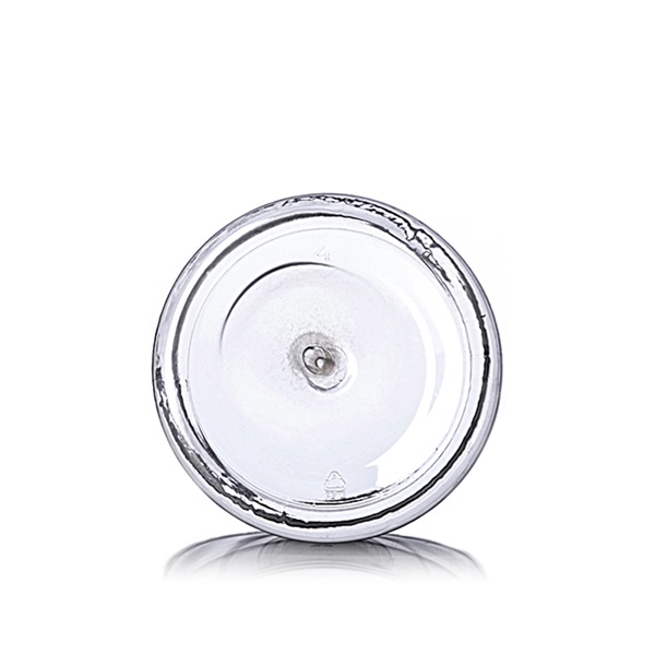 80 oz clear PET plastic jerky canister with 110-400 neck finish