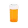 Amber Reversible Vials with Vet Caps 30 Dram