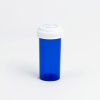 Blue Reversible Vials with Vet Caps 16 Dram