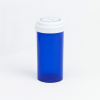 Blue Reversible Vials with Vet Caps 30 Dram