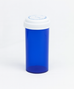 Blue Reversible Vials with Vet Caps 30 Dram