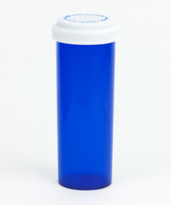 Blue Reversible Vials with Vet Caps 60 Dram