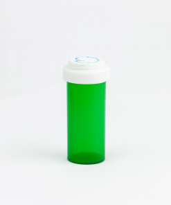 Green Reversible Vials with Vet Caps 16 Dram
