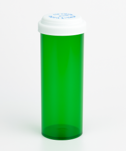 Green Reversible Vials with Vet Caps 60 Dram
