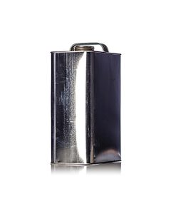 1 gallon silver steel metal f-style paint can with 1.75 inch neck finish
