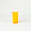 Amber Child Resistant Thumb Tab Vials with Vet Caps 20 Dram