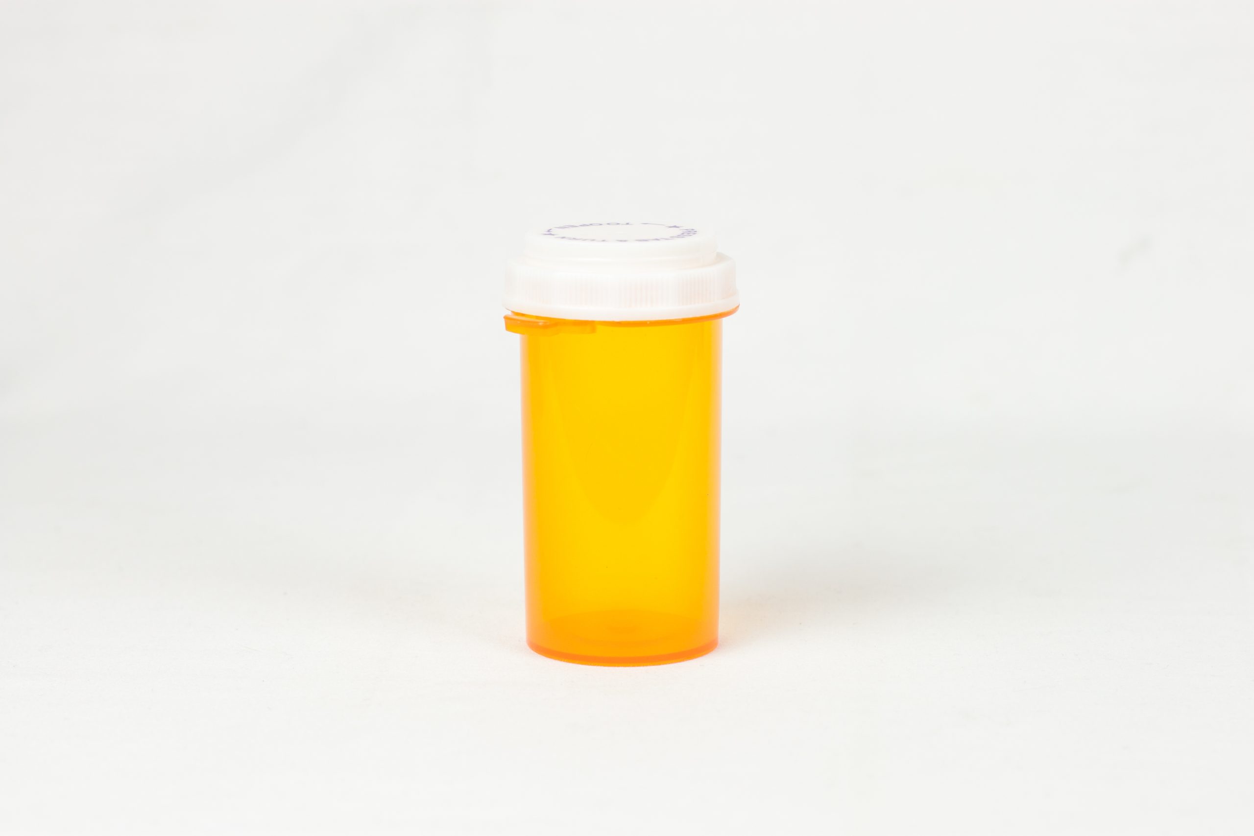 Amber Child Resistant Thumb Tab Vials with Vet Caps 40 Dram – 100 Vials/Case