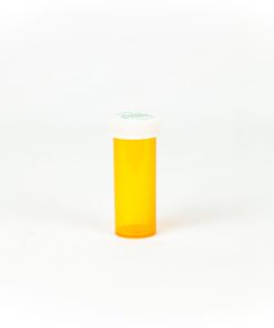 Amber Push-N-Turn Vials with Vet Caps 6 Dram