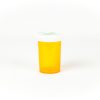 Amber Push-N-Turn Vials with Vet Caps 20 Dram