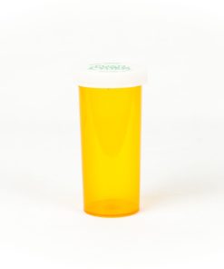 Amber Push-N-Turn Vials with Vet Caps 30 Dram