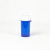 Blue Child Resistant Thumb Tab Vials with Vet Caps 16 Dram
