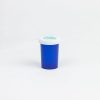 Blue Push-N-Turn Vials with Vet Caps 20 Dram