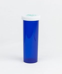 Blue Push-N-Turn Vials with Vet Caps 60 Dram