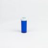 Blue Push-N-Turn Vials with Vet Caps 8 Dram