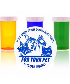 Push-N-Turn Veterinary Vials